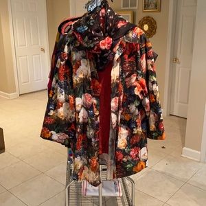 Boutique jacket, matching tank and scarf set L8